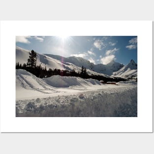 Canadian Rocky Mountains Icefields Parkway Canada Posters and Art